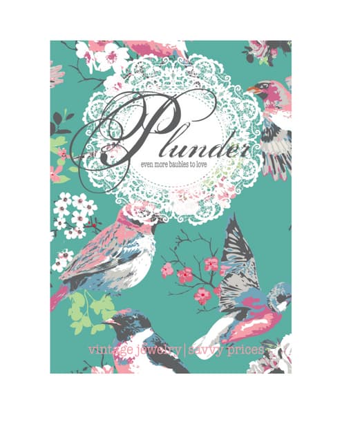 Plunder Design Fall Insert