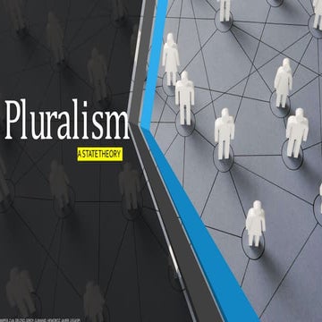 Pluralism - A State Theory 