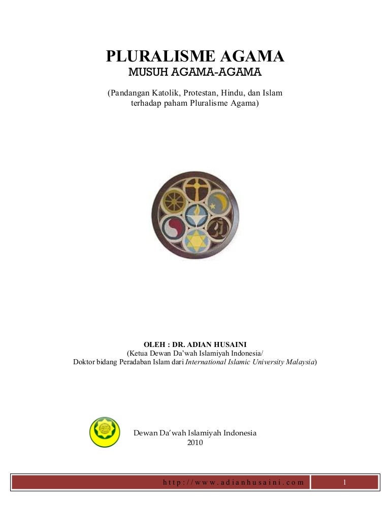 Pluralisme Musuh Agama Agama