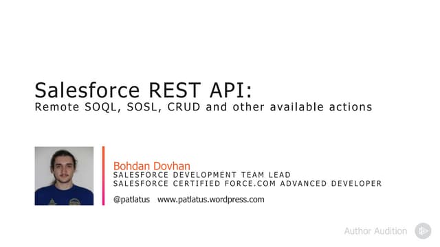 SFDC REST API