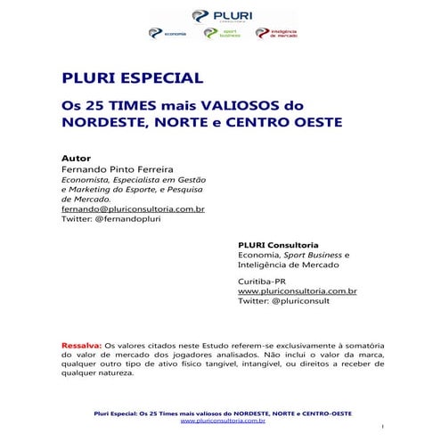 Pluri especial   25 times nordeste