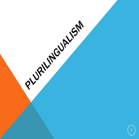 Plurilingualism