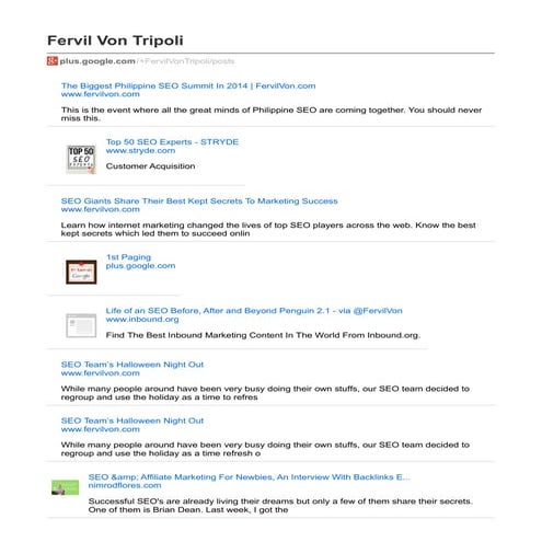 Plus.google.com fervil von tripoli