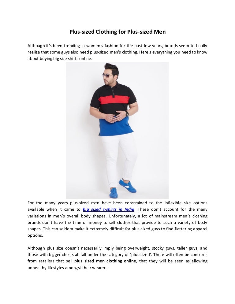 big size shirts online