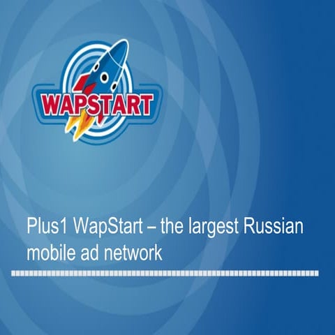 Plus1 WapStart Sales Presentation - Advertisers Eng