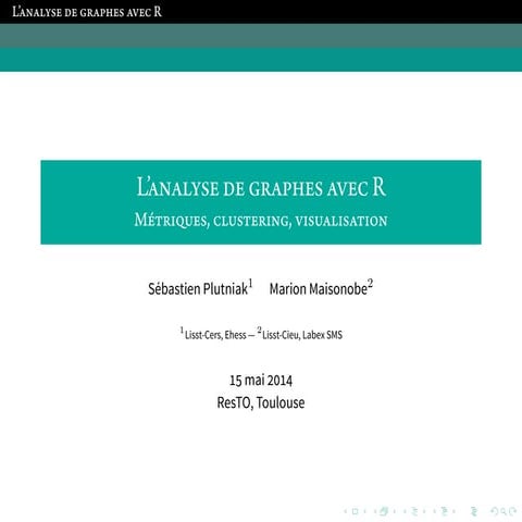 Visnetwork package in R | PDF