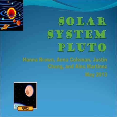 Pluto presentation