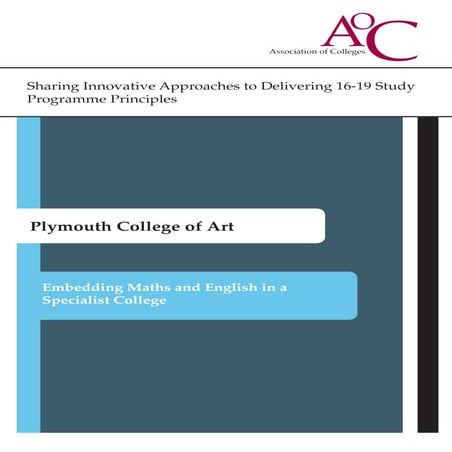 Plymouth college of art - study programmes | PDF