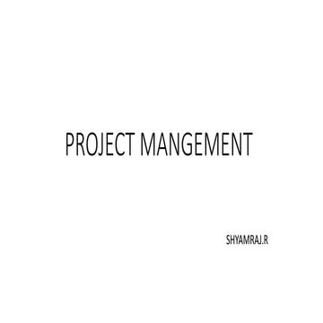 Project formulation | PPTX