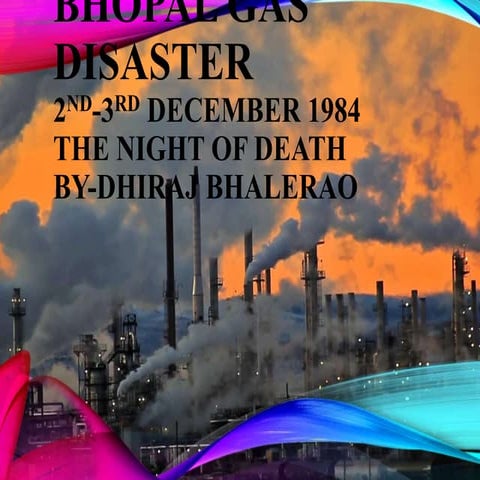 Pm bhopal gas disaster | PPTX