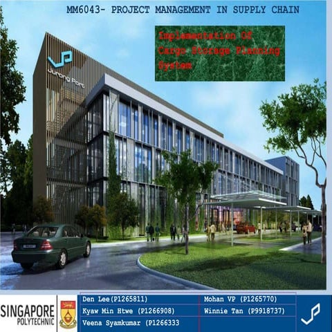 Pm group project  implementation of cargo storage planning system