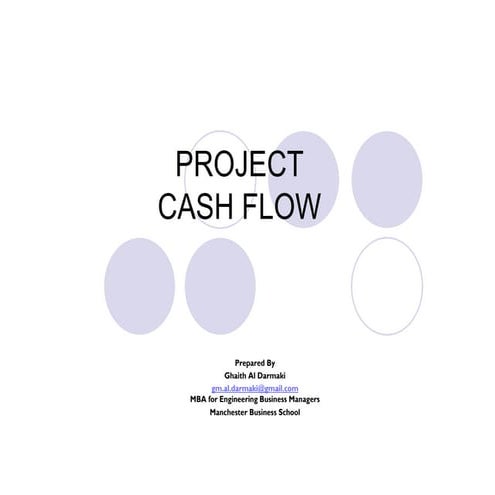 PM   Unit III - Project Cash Flows
