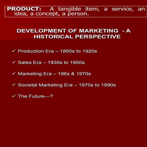 Principle of Marketing