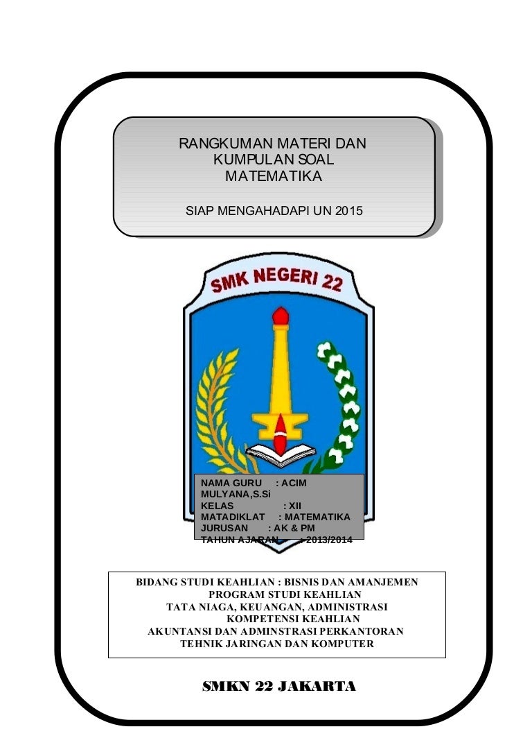 Pm Akuntansi Dan Pemasaran 2014 2015
