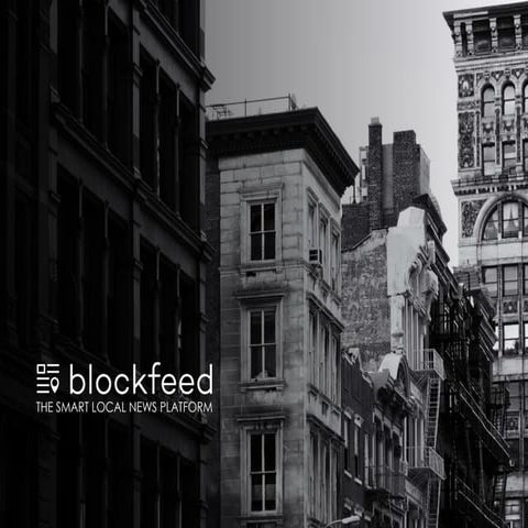 Street Fight Summit 2015: Startup Showcase Pitch from Blockfeed