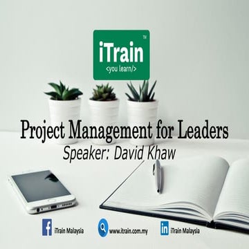 Project Management for Leaders