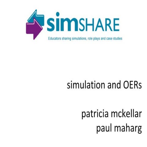 Simulations and Open Educational Resourcess