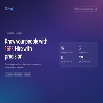 PMaps DISC Behavioral Assessment Brochure | PDF