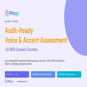 How a BFSI Leader Improved Audit Pass Rates from 71% to 92% — PMaps ...