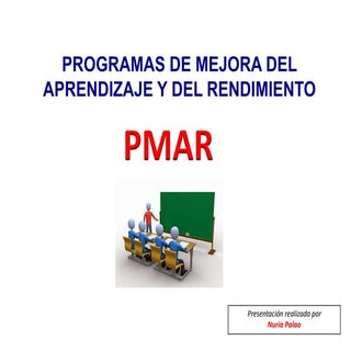 PMAR, Programa de Mejora del Aprend...