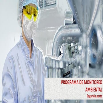 Programa de monitoreo ambiental 2d parte
