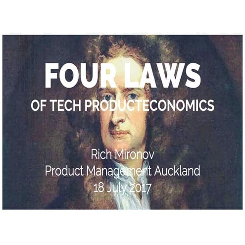 Rich Mironov - Product Management Auckland Talk Slides