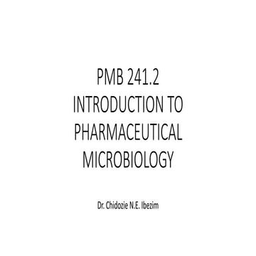 Introduction, history and scope of microbiology | PPTX