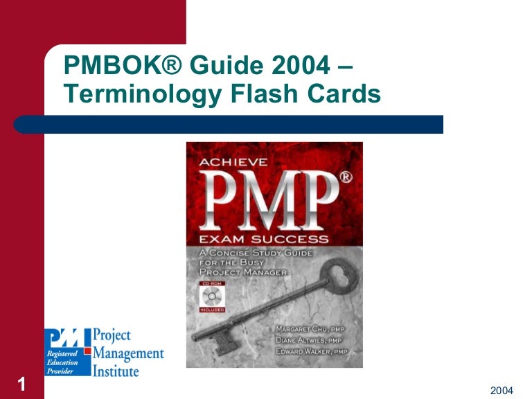PMP Flash Card