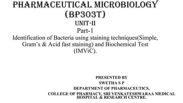 Pharmaceutical microbiology  UNIT2 1.ppt