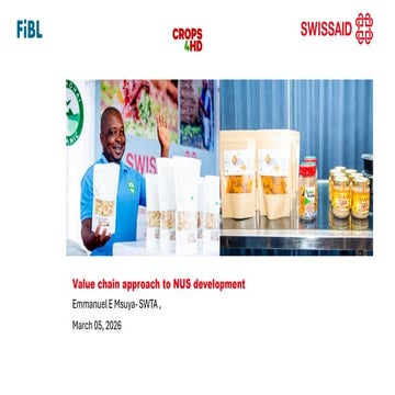 Global Agriculture and Food Security Program (GAFSP) | PDF