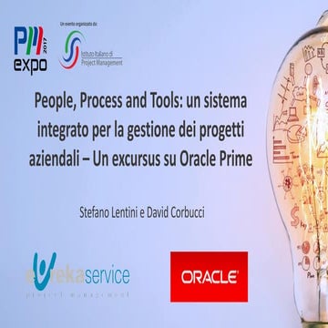 PMExpo2017slide Eureka Service - Oracle Prime