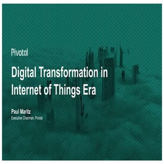 Mind + Machines 2015: Digital Trans...