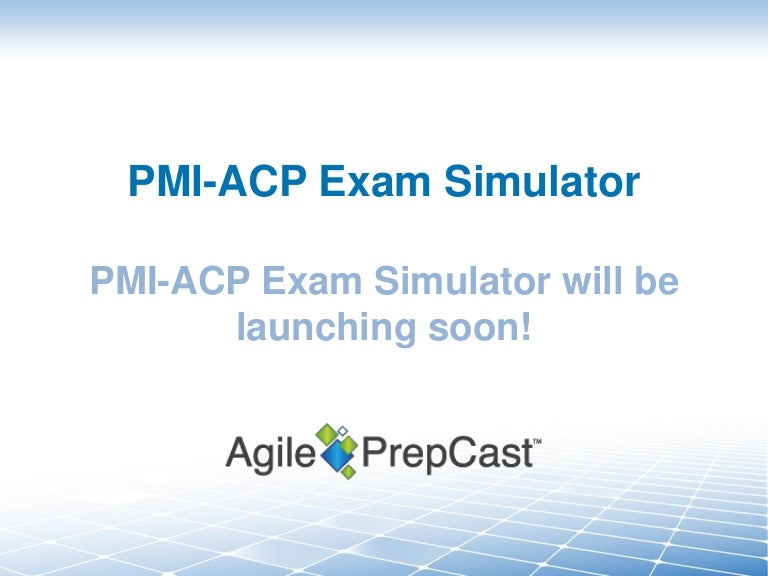 PMI-ACP模擬対策