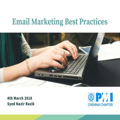 PMI Chennai on Email marketing best practices 