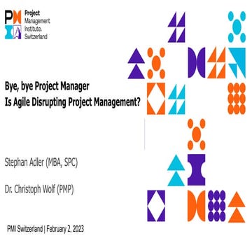PMI CH AMM2023 - Bye Bye Project Manager - SwissQ.pptx