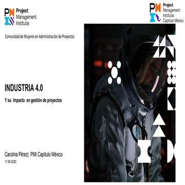 Industria 4.0 en el marco actual de proyectos