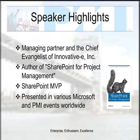 Leverage Project 2010 with SharePoint 2010 for Project Management Success