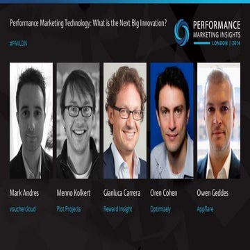 Performance Marketing Technology: What is the Next Big Innovation?
