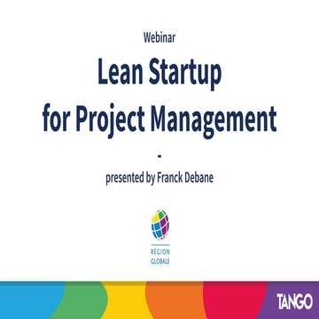 PMI region globale - intro lean startup