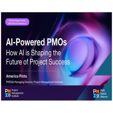 AI-Powered PMOs: How AI is shaping the future of project success. | PDF