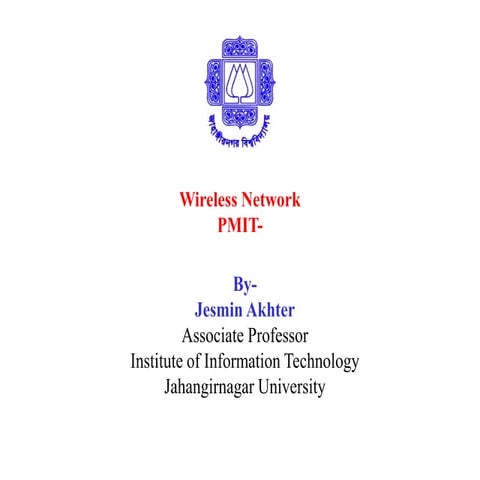 Pmit lecture 03_wlan_wireless_network_2016