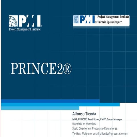 PMBoK y Prince2, ¿Iguales, diferentes o complementarios?