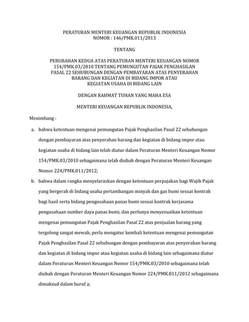 PMK 146 2013
