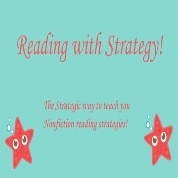 Reading with Strategy 