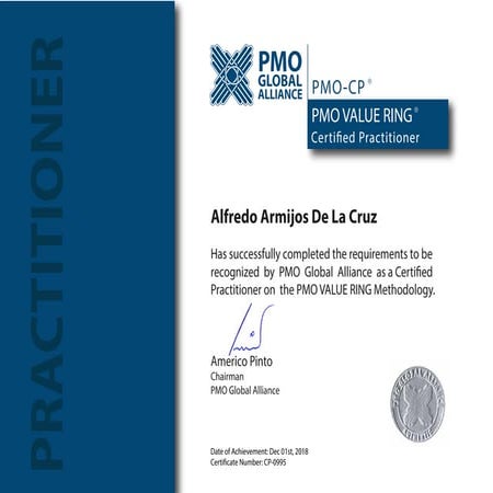 PMO Certificate Professional PMO-CP