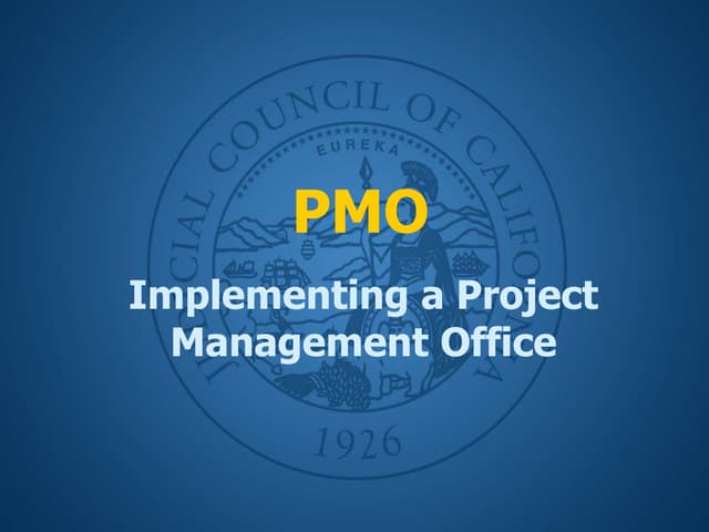 Pmo Why?