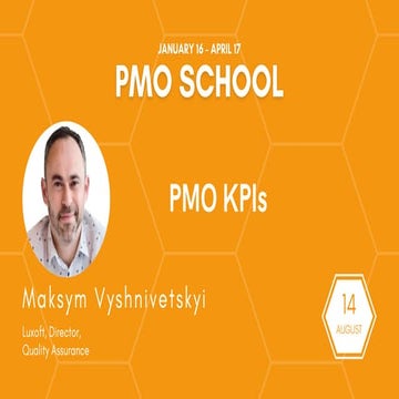 Maksym Vyshnivetskyi: PMO KPIs (UA) - LemBS