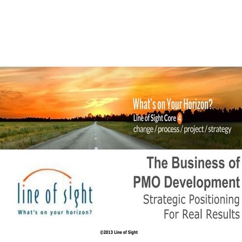 PMO Positioning - Line of Sight 