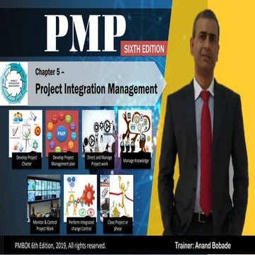 Chap 4.0 Project integration management Overview