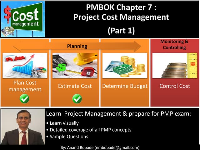 PMP Chap 7 - Project Cost Management